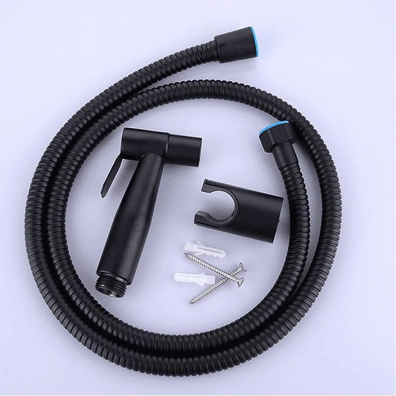 Home Bathroom Cleaning Kit - Toaleta Bidet Kran Czarny Ręczny Opryskiwacz