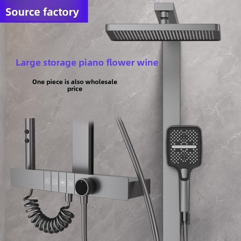 Home For Bathroom - Cyfrowy zestaw słuchawek prysznicowych z funkcją