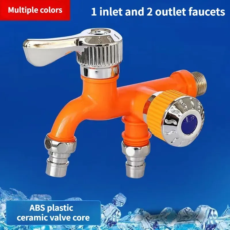 Home Bathroom Fittings - Kran podwójny wylot podwójne sterowanie kran