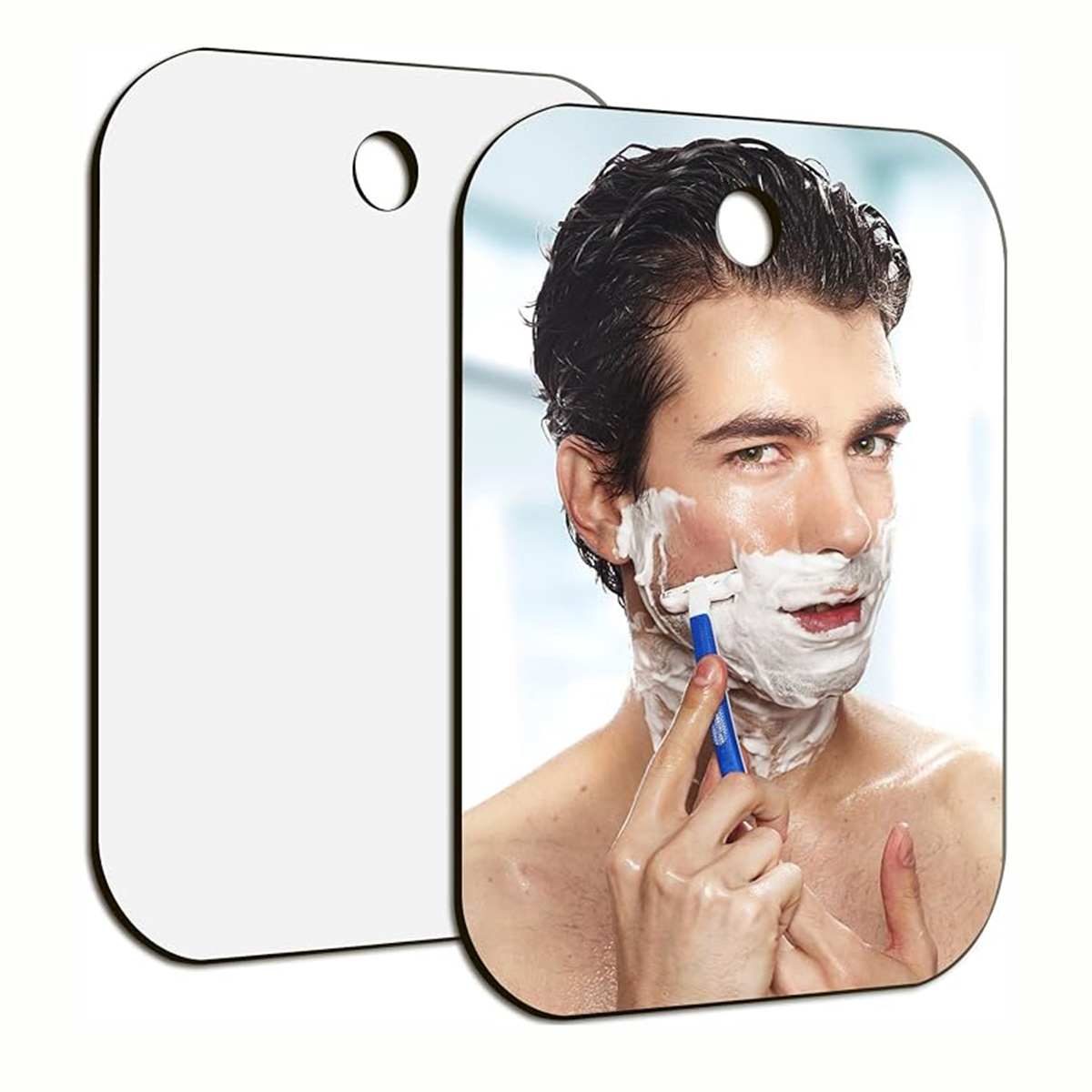 Shaving Mirror Suction - Akrylowe lustro z przyssawkami do montażu