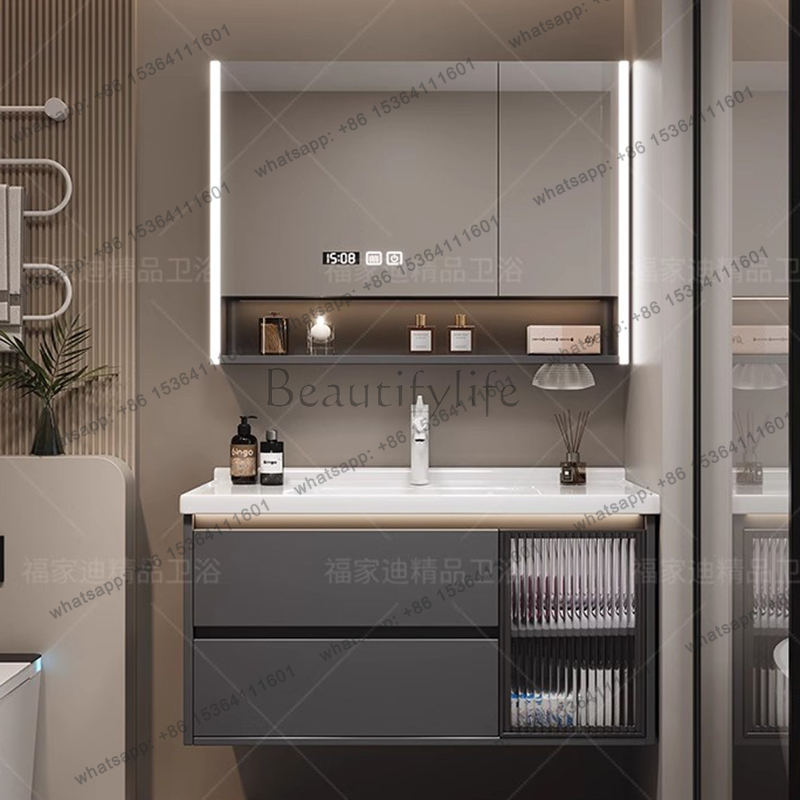 Home Bathroom Vanity Combo - X4 Nowoczesny Luksusowy Organizer do Szafki