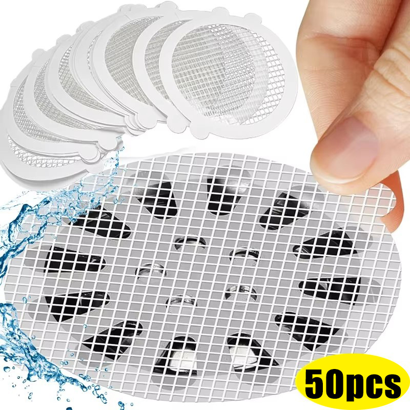Home Bathroom Water Filter - 10-50 szt. Jednorazowe naklejki z siatki