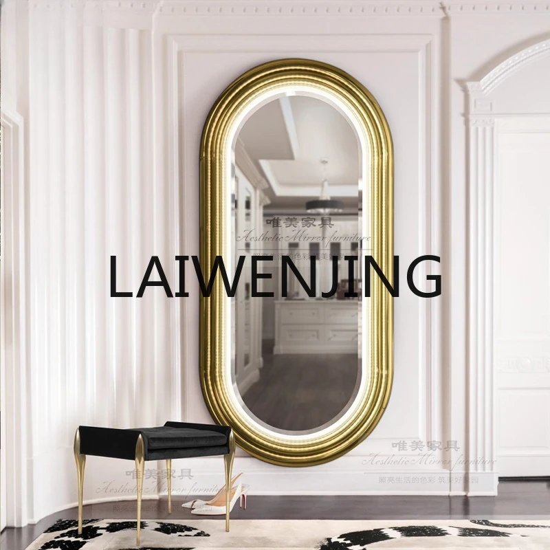 Home Bathroom Fittings - YS6 Nowoczesne Proste Lustro Całopostaciowe Dekoracyjne