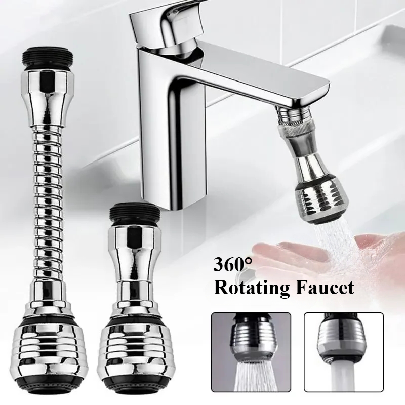 Home Bathroom Water Filter - 1/2PCS 360 ° Regulacja Przedłużacz kranu
