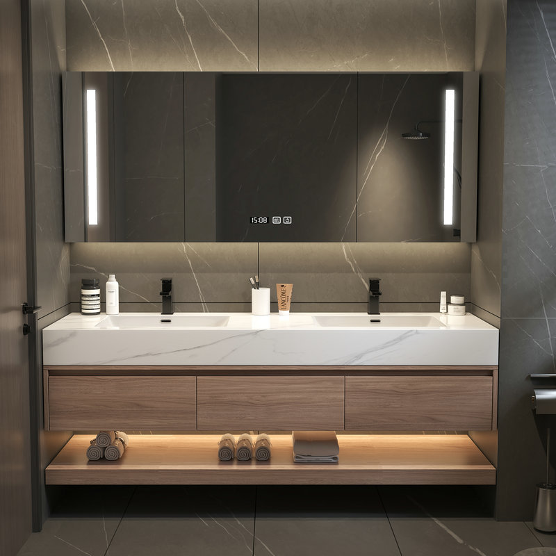 Home Bathroom Vanity Combo - Meble do przechowywania w łazience, szafka