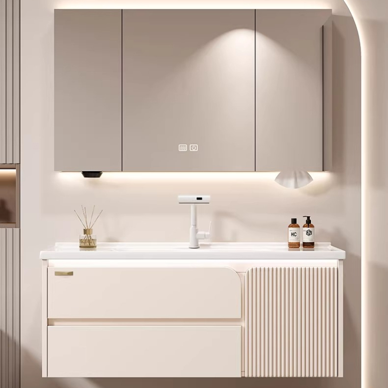 Home Bathroom Vanity Combo - # Zintegrowana szafka łazienkowa z ceramiczną