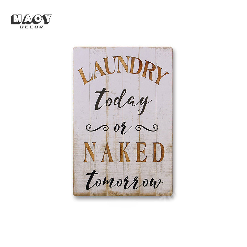 Slogan Metalowy Znak Blaszany  – Home Bathroom Wall Art recenzja i cena