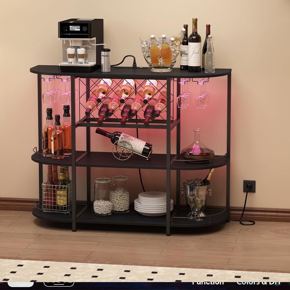 Czarny 3-poziomowy stolik kawo – Home Kitchen & Bathroom recenzja i cena