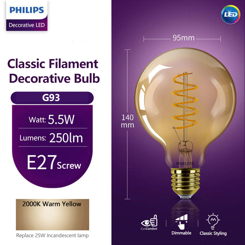 Żarówka Philips LED G93 Classi – Philips Bulb Led Classic recenzja i cena