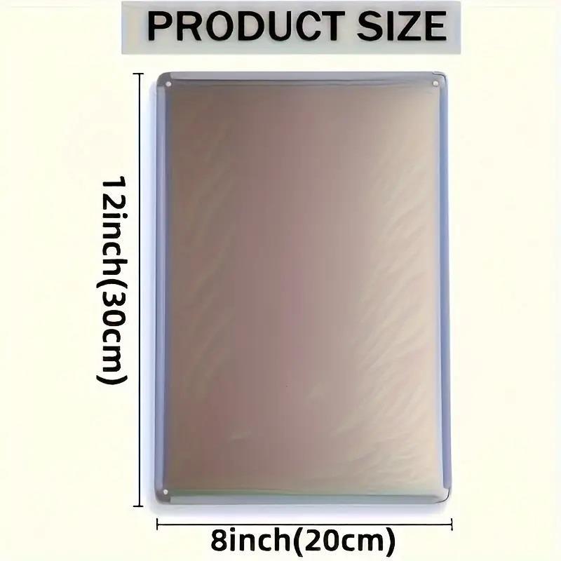 Stylowa metalowa tabliczka z g – Home Bathroom Wall Art recenzja i cena