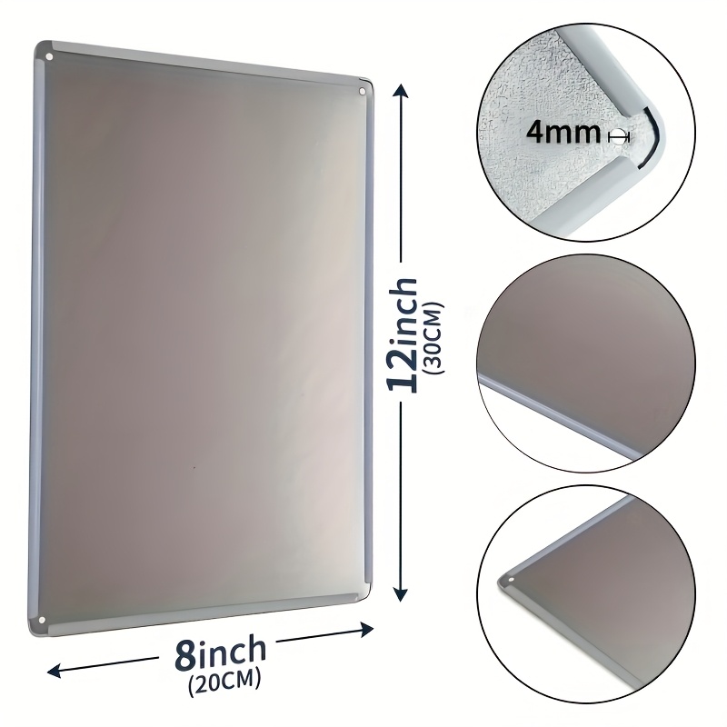 Stylowa metalowa tabliczka z g – Home Bathroom Wall Art recenzja i cena
