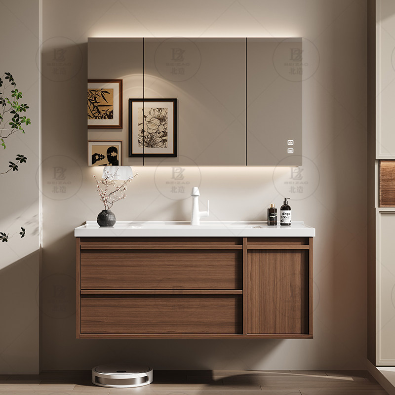 Luksusowe Drewniane Szafki z S – Home Bathroom Vanity Combo recenzja i cena