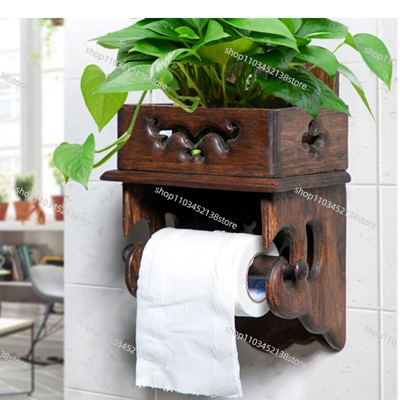 Drewniany uchwyt na ręczniki p – Home Bathroom Paper Towel Holder recenzja i cena