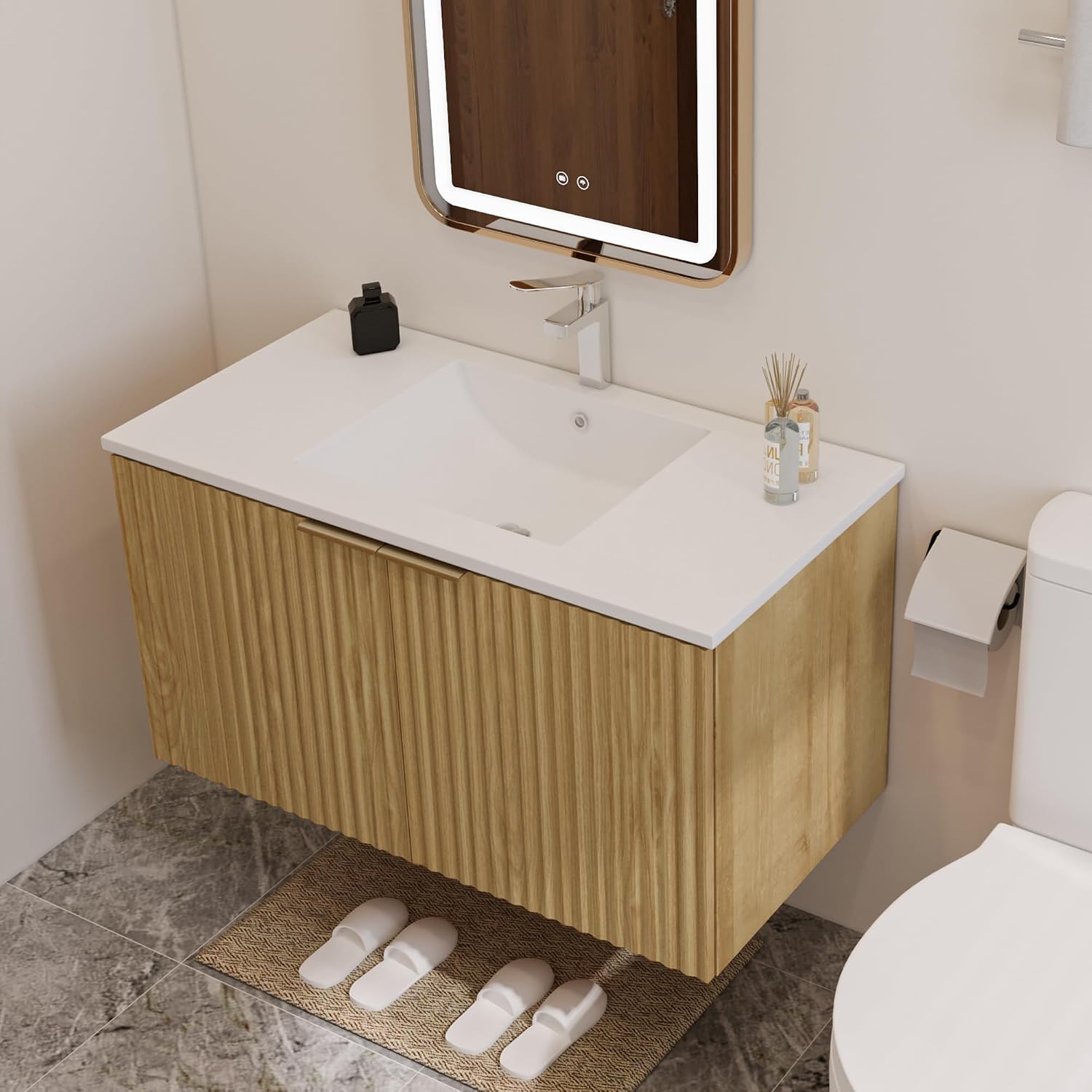 Nowoczesna wisząca szafka łazi – Home For Bathroom recenzja i cena