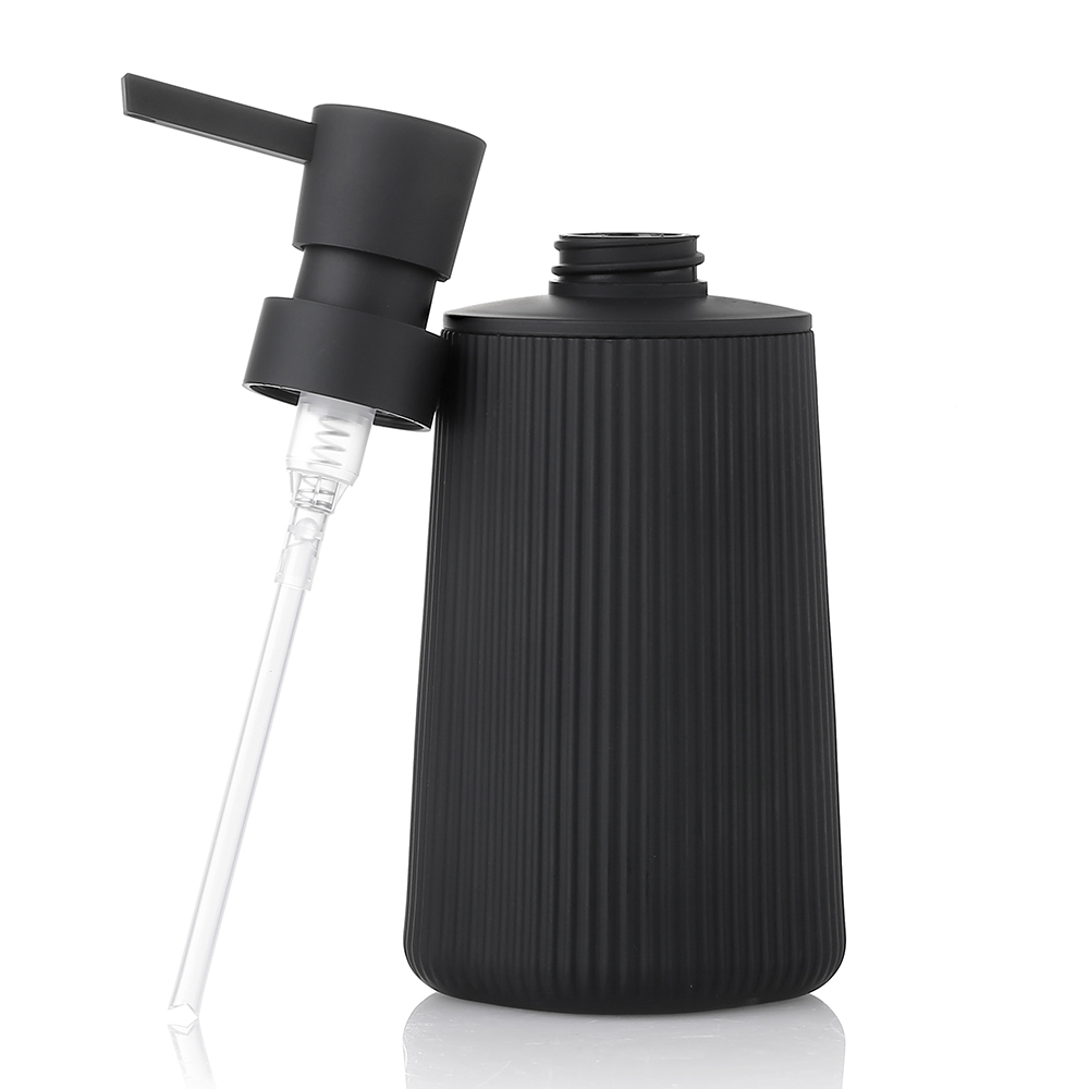 Nowoczesny, prążkowany, plasti – Home Bathroom Soap Dispenser recenzja i cena