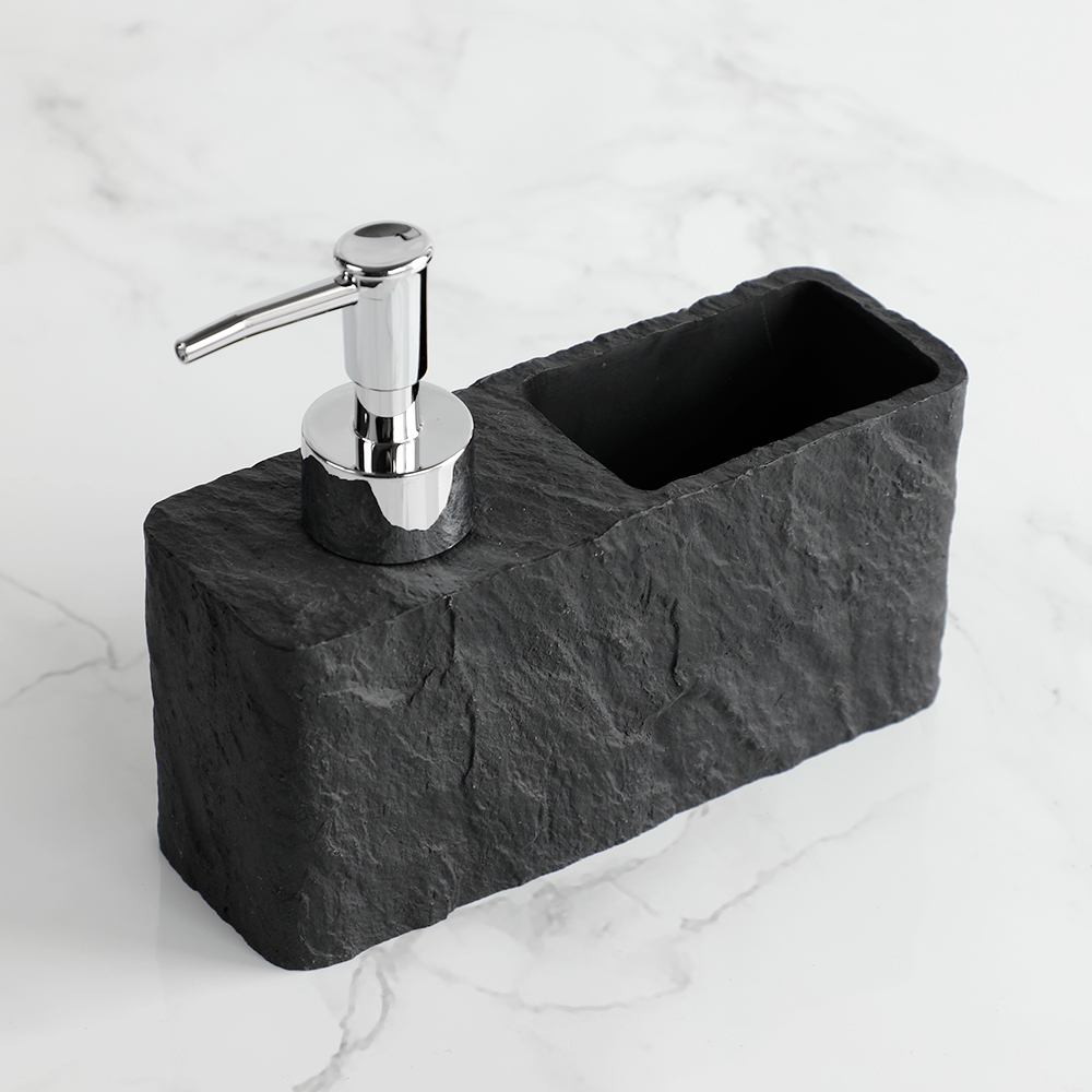 Dozownik mydła z gąbką Zlew ku – Home Bathroom Soap Dispenser recenzja i cena