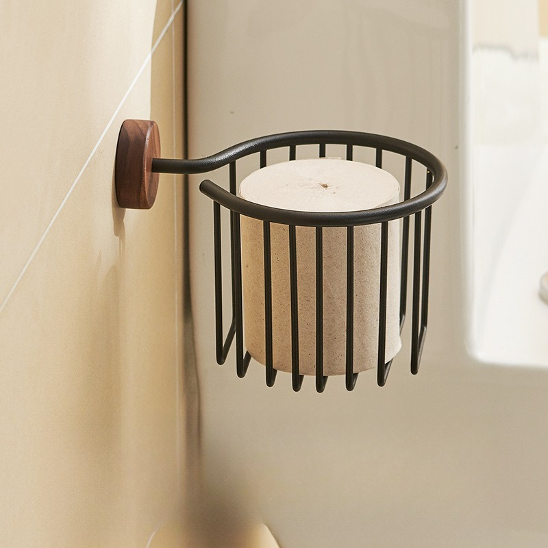 Drewniany uchwyt na chusteczki – Home Bathroom Paper Towel Holder recenzja i cena