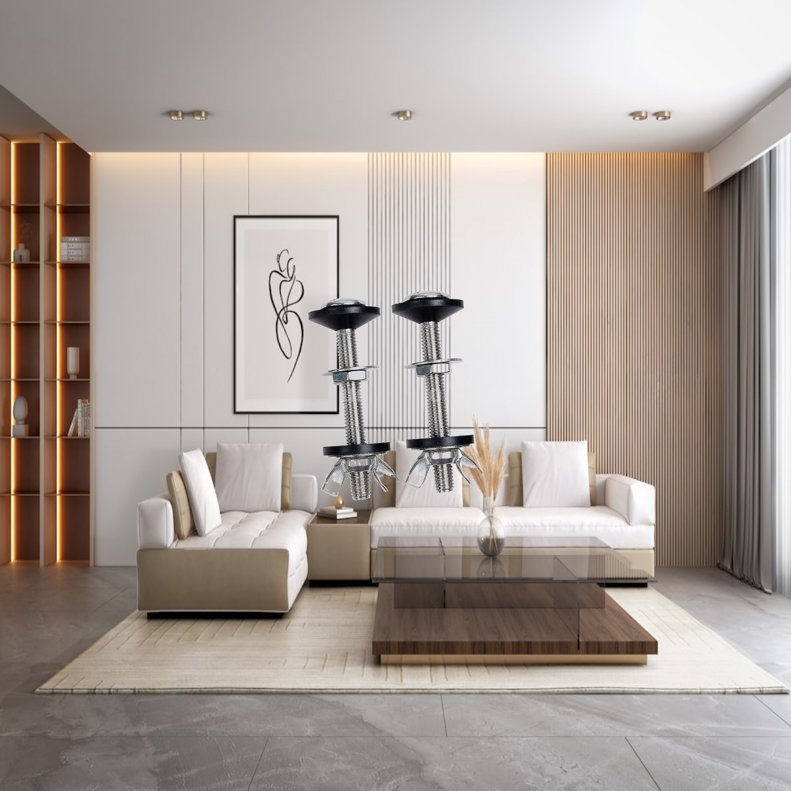 Zestaw śrub i nakrętek do zbio – Home Bathroom Fittings recenzja i cena