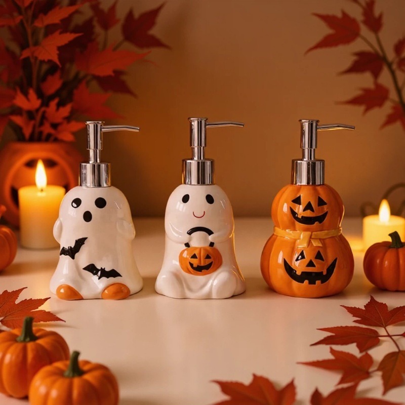 280ML Ceramiczna butelka na ba – Home Bathroom Soap Dispenser recenzja i cena
