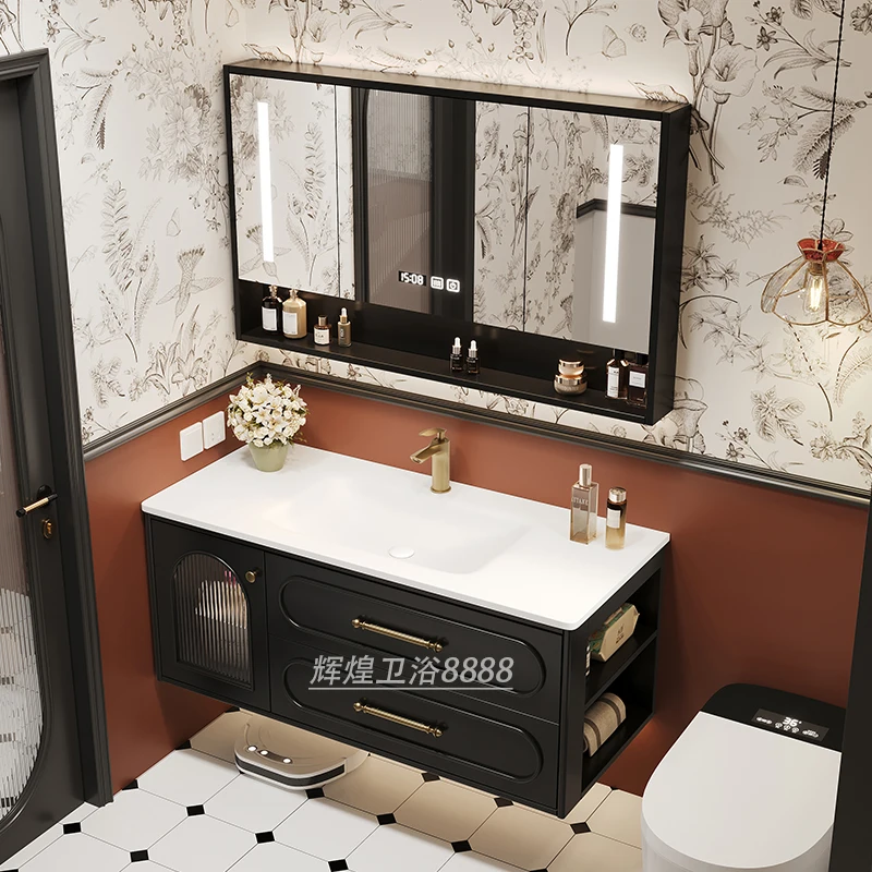 Francuskie luksusowe szafki ła – Home Bathroom Vanity Combo recenzja i cena
