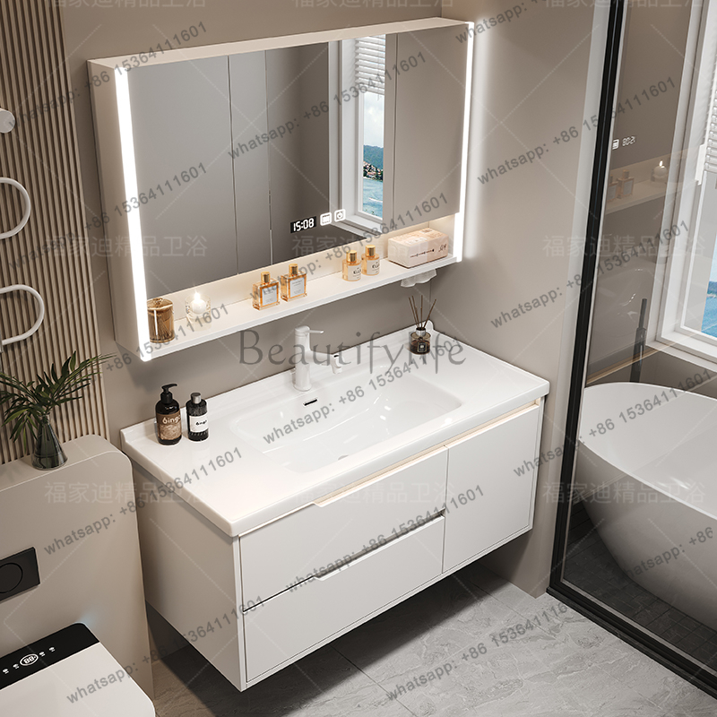 X4 Nowoczesny Luksusowy Organi – Home Bathroom Vanity Combo recenzja i cena