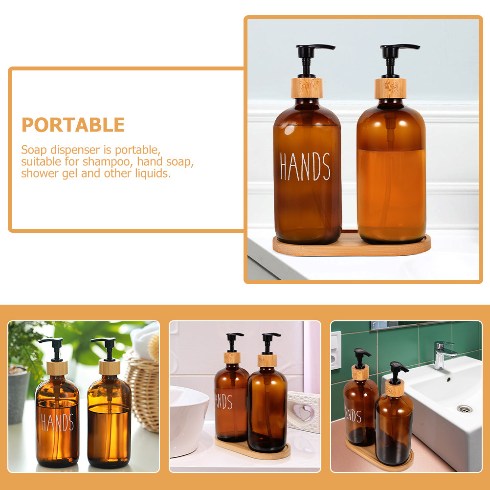 Dozownik do mydła ze szkła, wi – Home Bathroom Soap Dispenser recenzja i cena