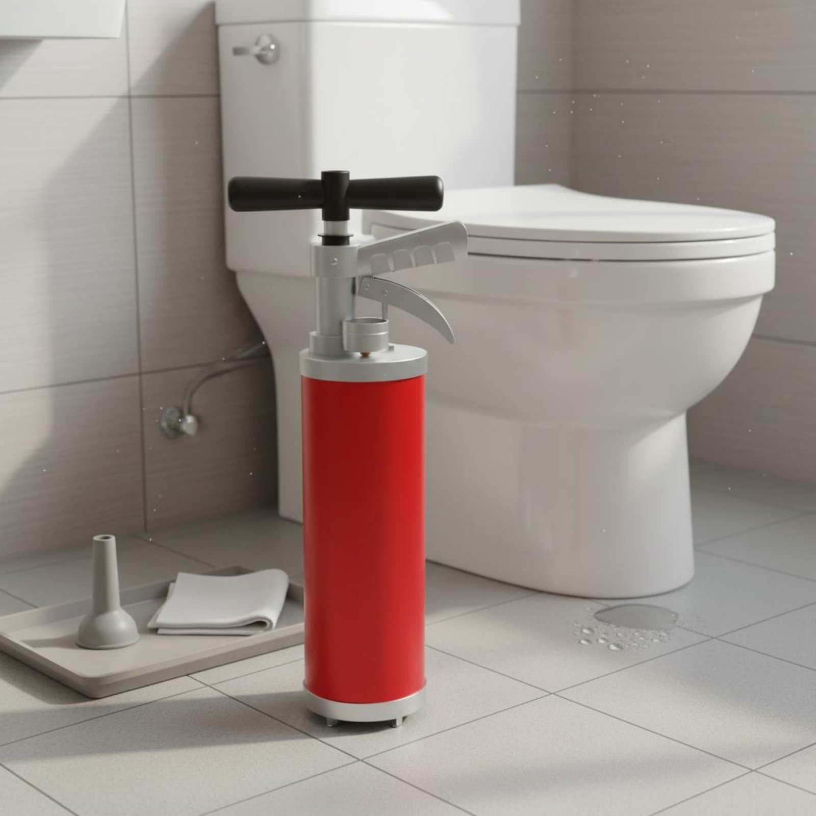 Pompka do rozpryskiwania zatyc – Home Bathroom Pressure Pump recenzja i cena