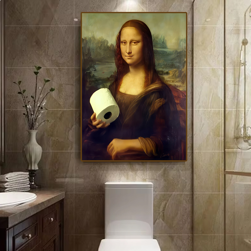 1 szt. Zabawny Abstrakcyjny Wy – Home Bathroom Wall Art recenzja i cena