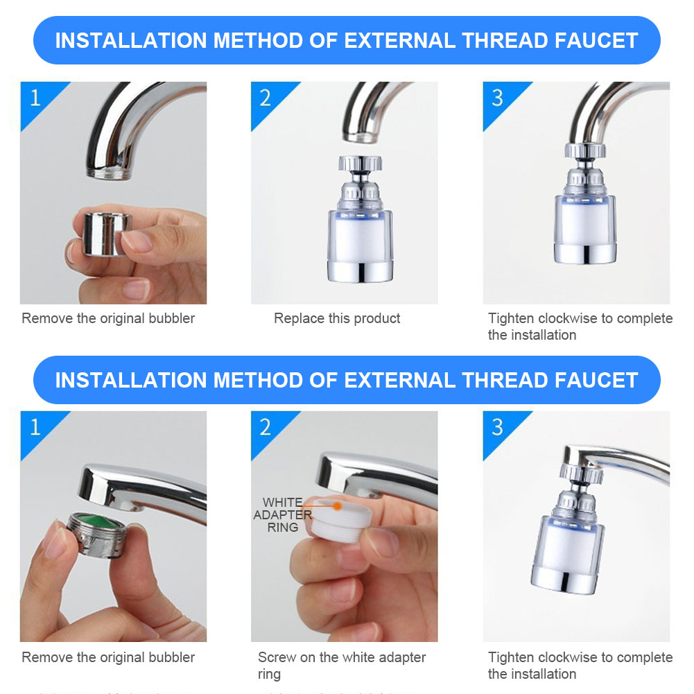 1-5 zestawów Filtr wody do kra – Home Bathroom Water Filter recenzja i cena