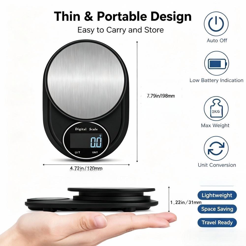 2KG 0,1g Mini Przenośna Cyfrow – Home Kitchen & Bathroom recenzja i cena