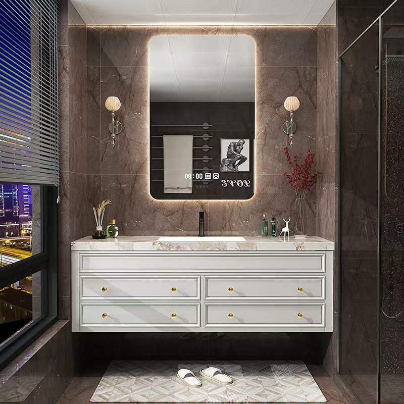 Rustykalna Retro Szafka Łazien – Home Bathroom Vanity Combo recenzja i cena