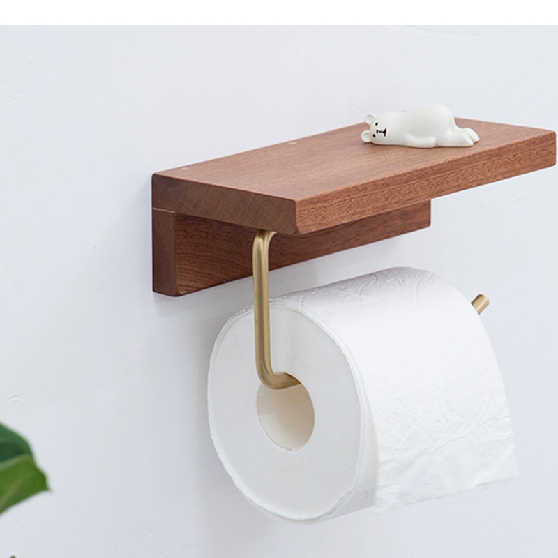 Drewniany pojemnik na chustecz – Home Bathroom Paper Towel Holder recenzja i cena