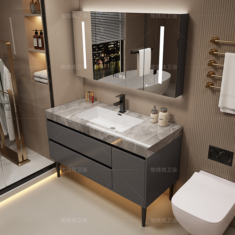 Szafka łazienkowa nad lustro,  – Home Bathroom Vanity Combo recenzja i cena