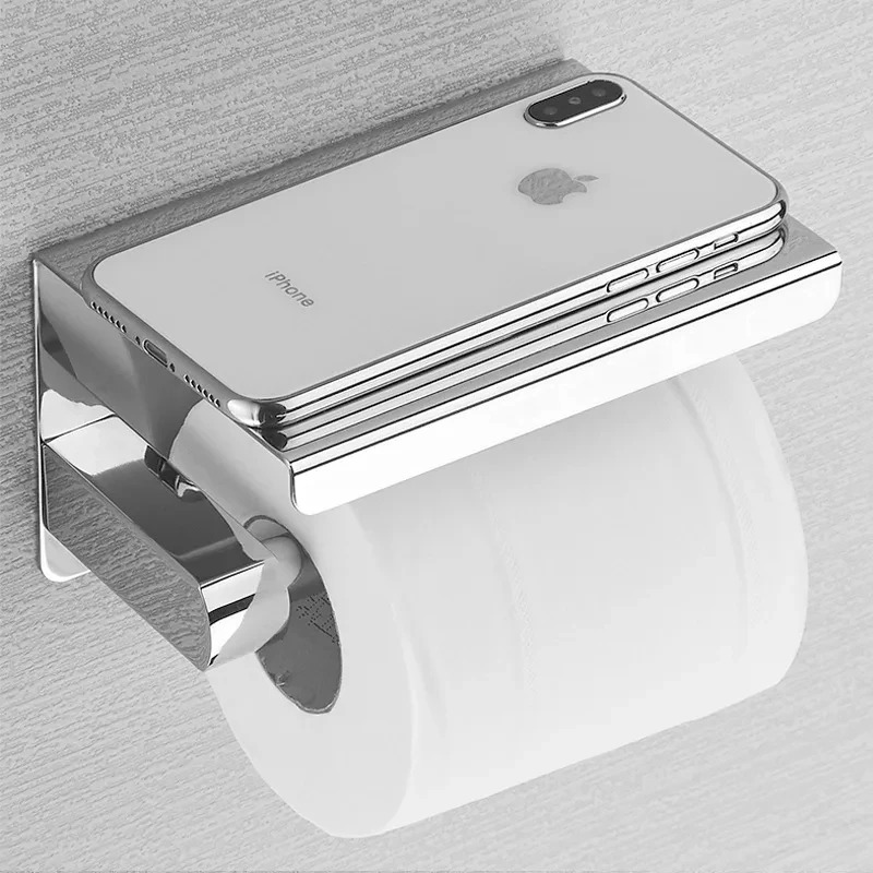 Uchwyt na papier toaletowy ze  – Home Bathroom Paper Towel Holder recenzja i cena