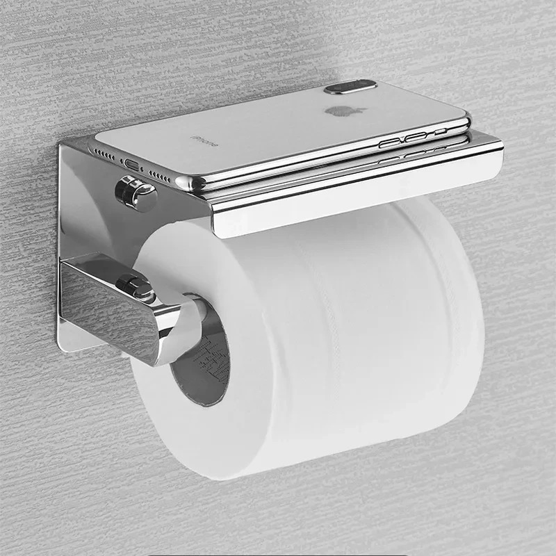 Uchwyt na papier toaletowy ze  – Home Bathroom Paper Towel Holder recenzja i cena